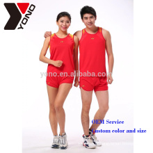 YONO Marca Escola e Clube Correndo Sports Wear Custom Sportswear Unisex Sublimação Corrida desgaste